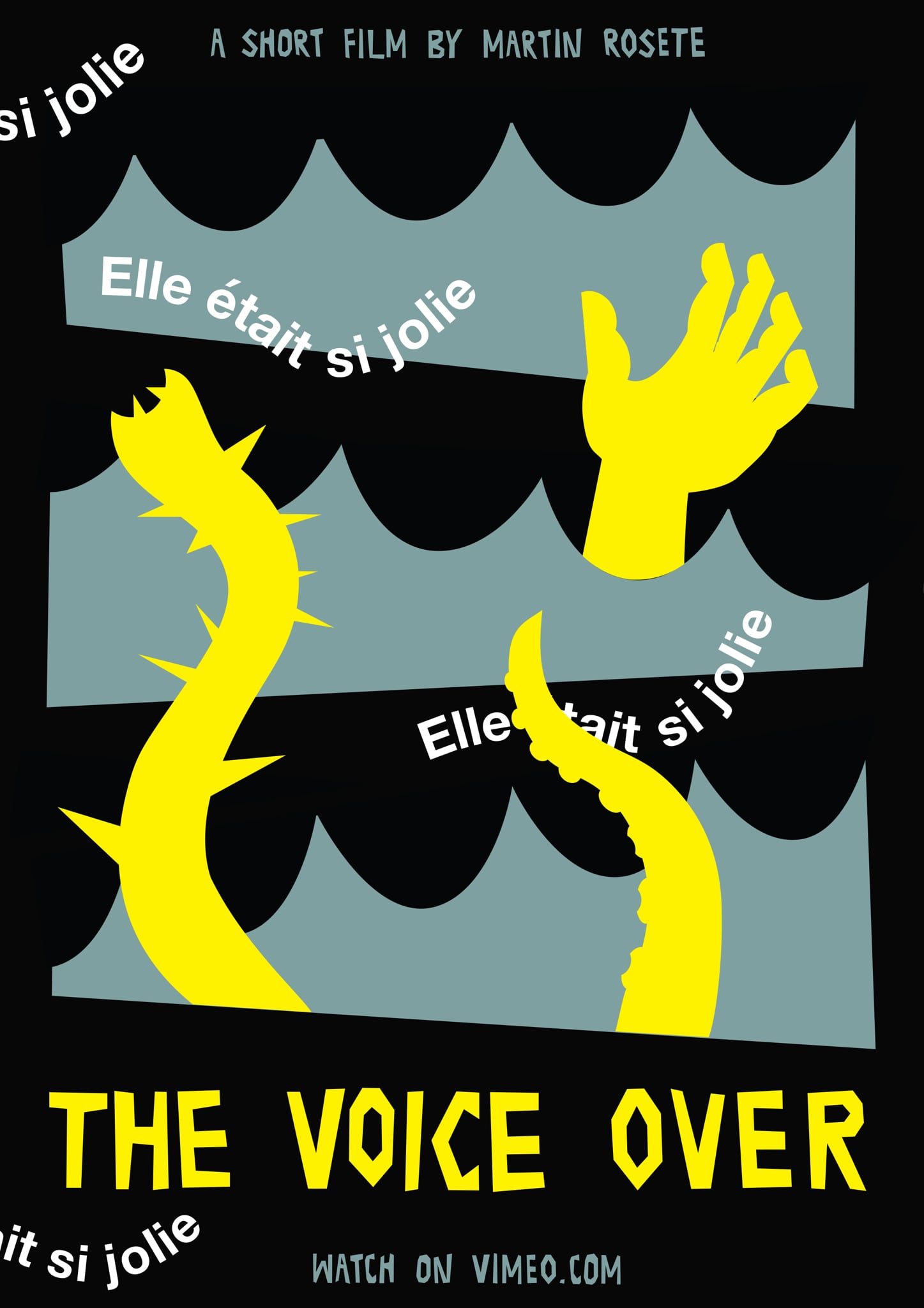 The Voice Over series of posters (typographical, graphical